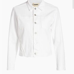 L’Agence Janelle Slim-Fit Denim Jacket